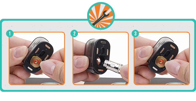 Changement de résistances du Coolfire P60 Innokin